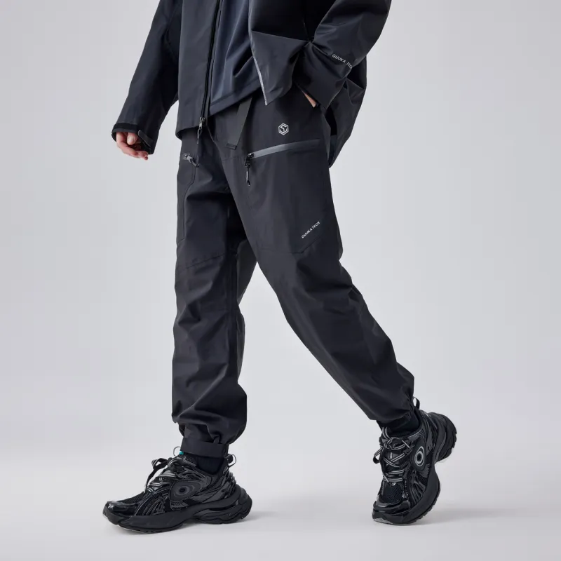GUUKA TECH Casual Pants Unisex Black-2