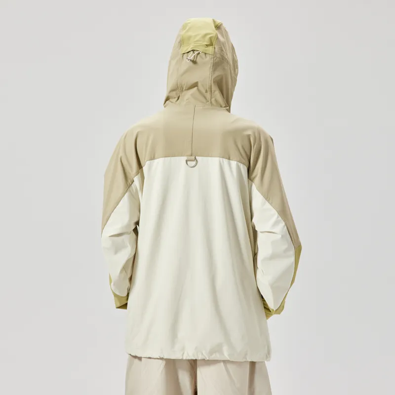 GUUKA TECH Trench Coat Unisex Milk White-2