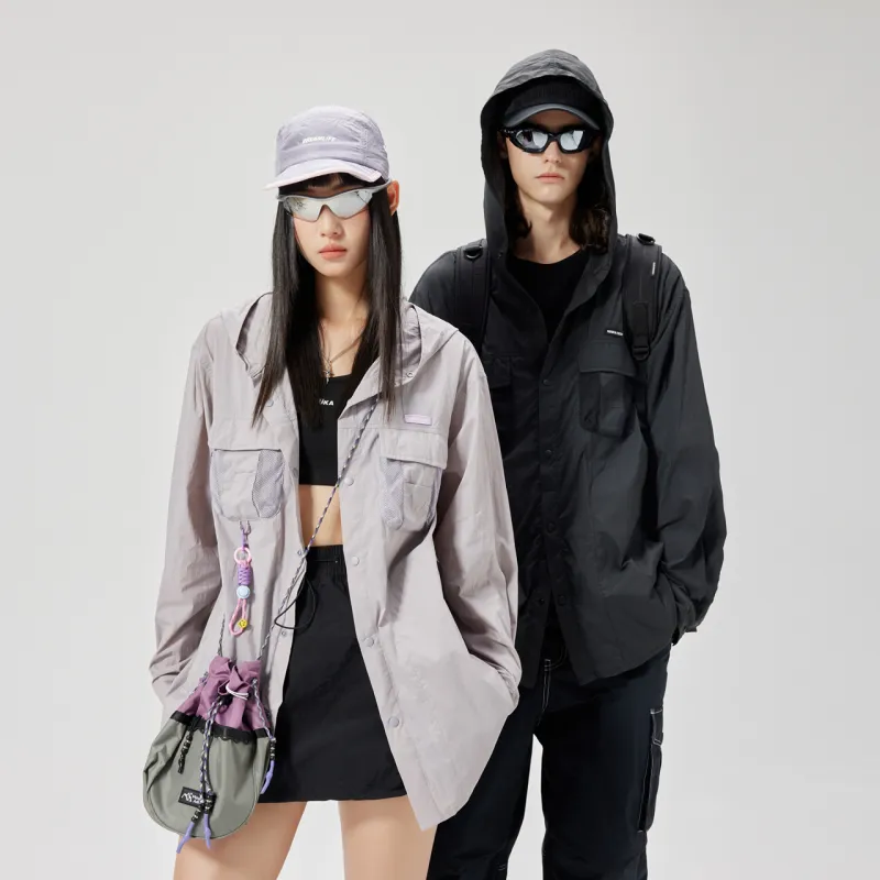 GUUKA TECH Sun Protection Clothing Unisex Black-2
