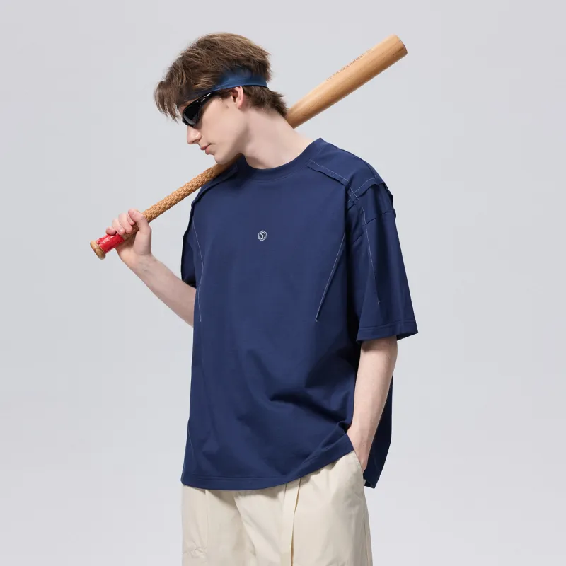 GUUKA TECH T Shirt Men's Dark Blue-5