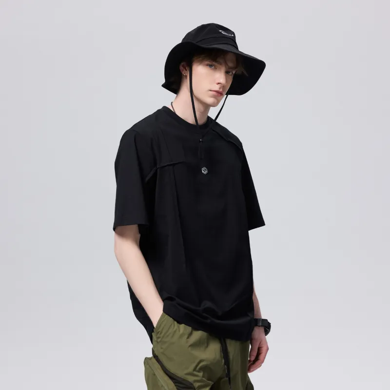 GUUKA TECH T Shirts Men Black-7