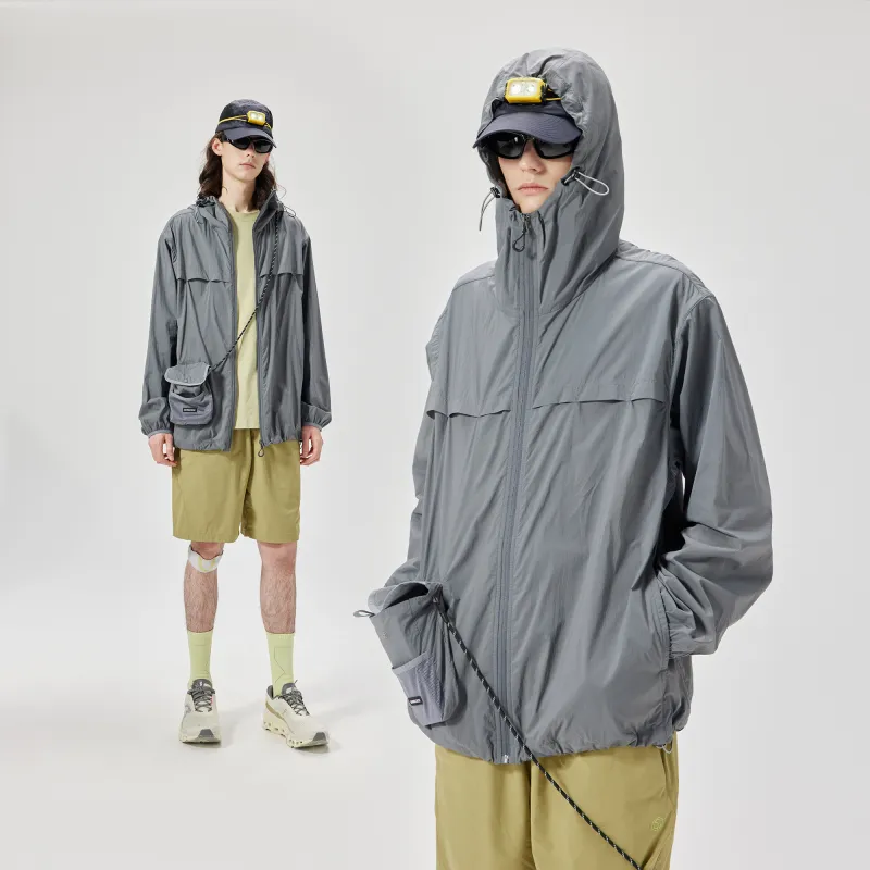 GUUKA TECH Sun Protection Clothing Men's Gray-2