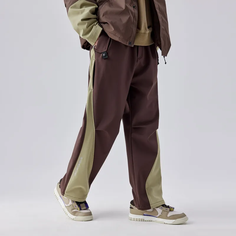 GUUKA TECH Casual Pants Unisex Brown-5