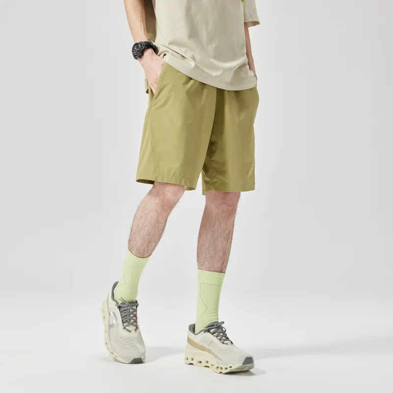 GUUKA TECH Casual Shorts Men's Mustard Green-7