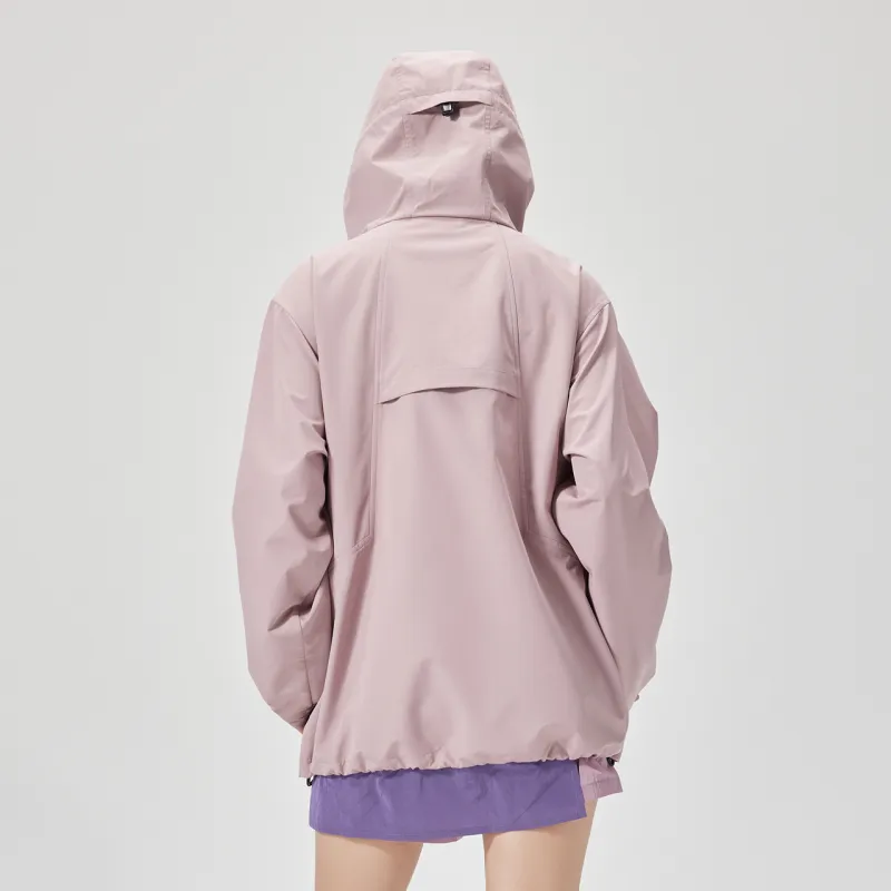 GUUKA TECH Trench Coat Women's Dark Pink-3