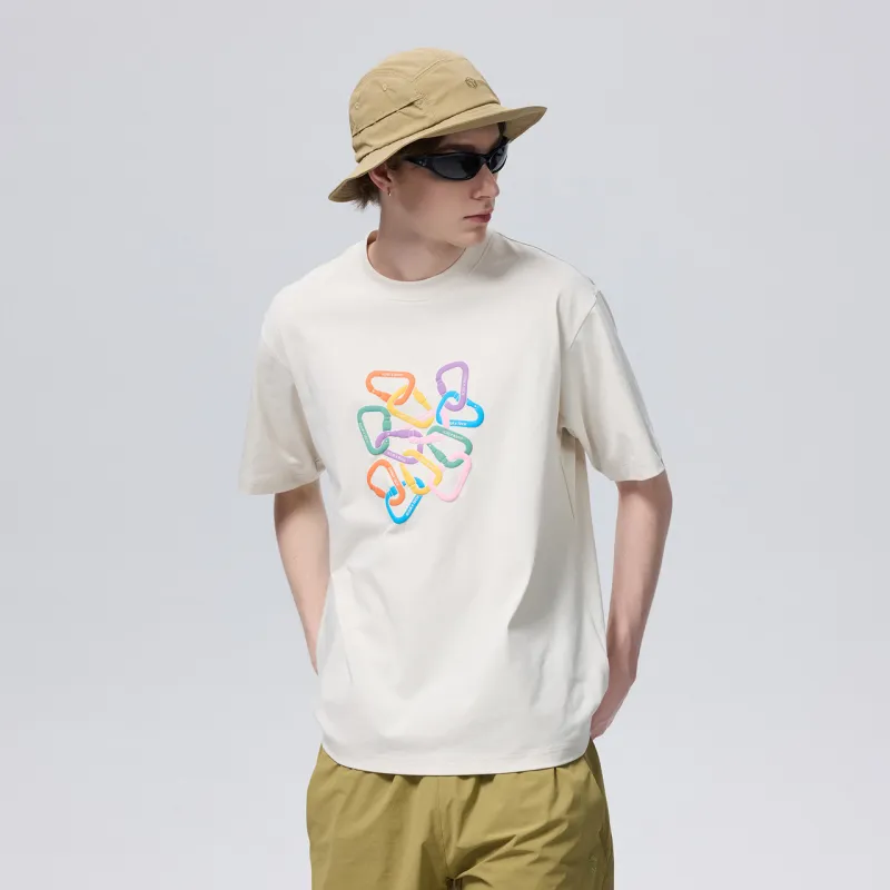 GUUKA TECH T Shirt Men's Light Apricot-2