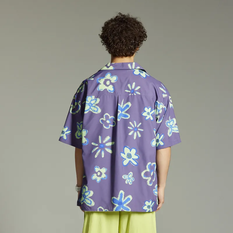 GUUKA TECH Shirts Men Purple-2