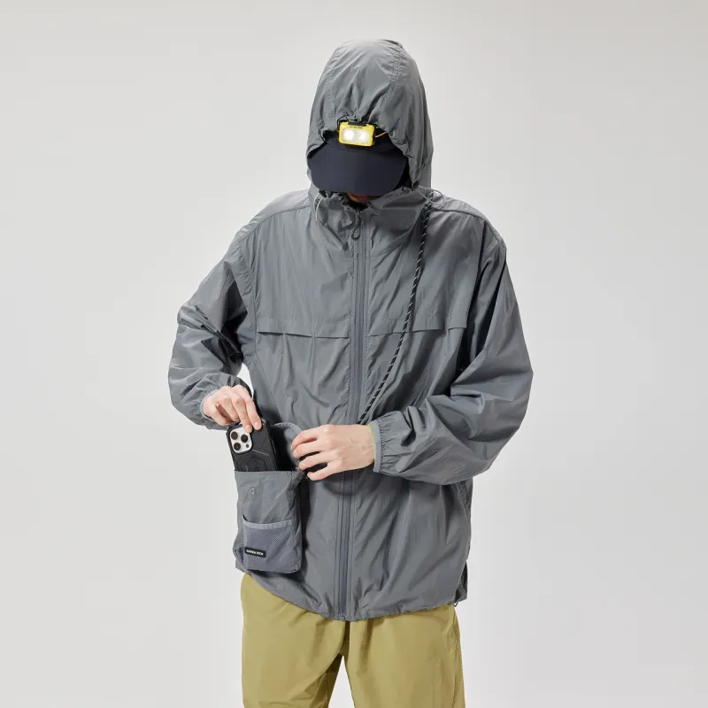 GUUKA TECH Sun Protection Clothing Men's Gray-3