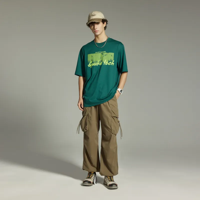 GUUKA TECH T Shirt Unisex Dark Green-6