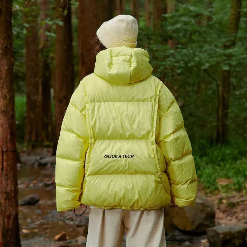 GUUKA TECH Down Jacket Unisex Yellow-3