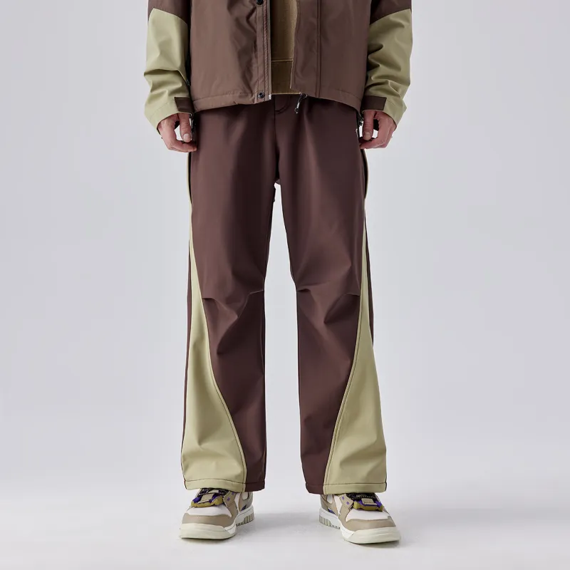 GUUKA TECH Casual Pants Unisex Brown-4