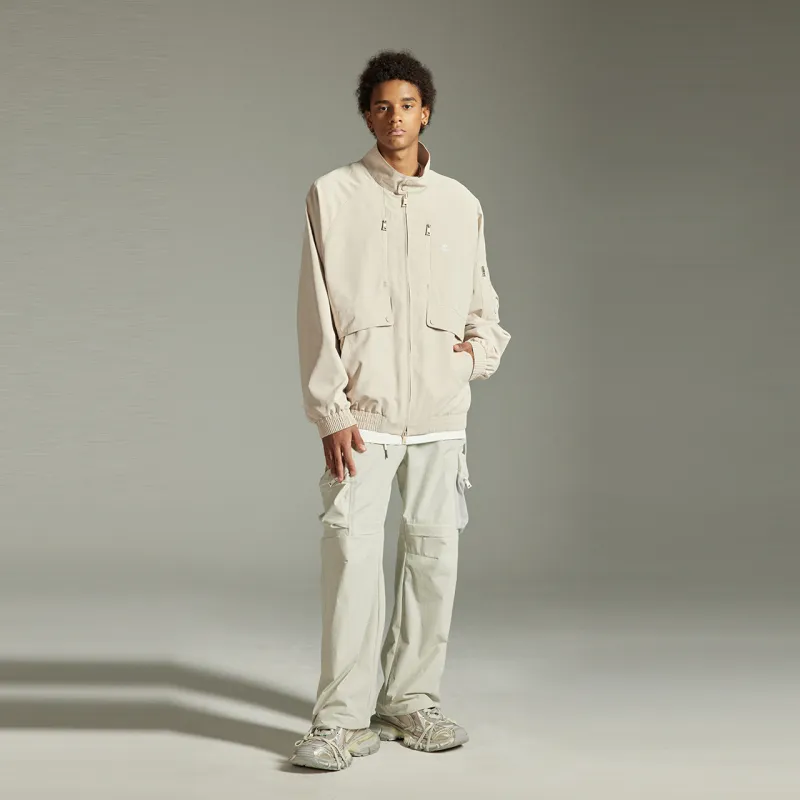 GUUKA TECH Casual Pants Unisex Light Apricot-7