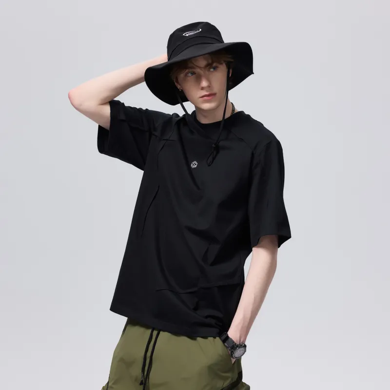 GUUKA TECH T Shirts Men Black-5