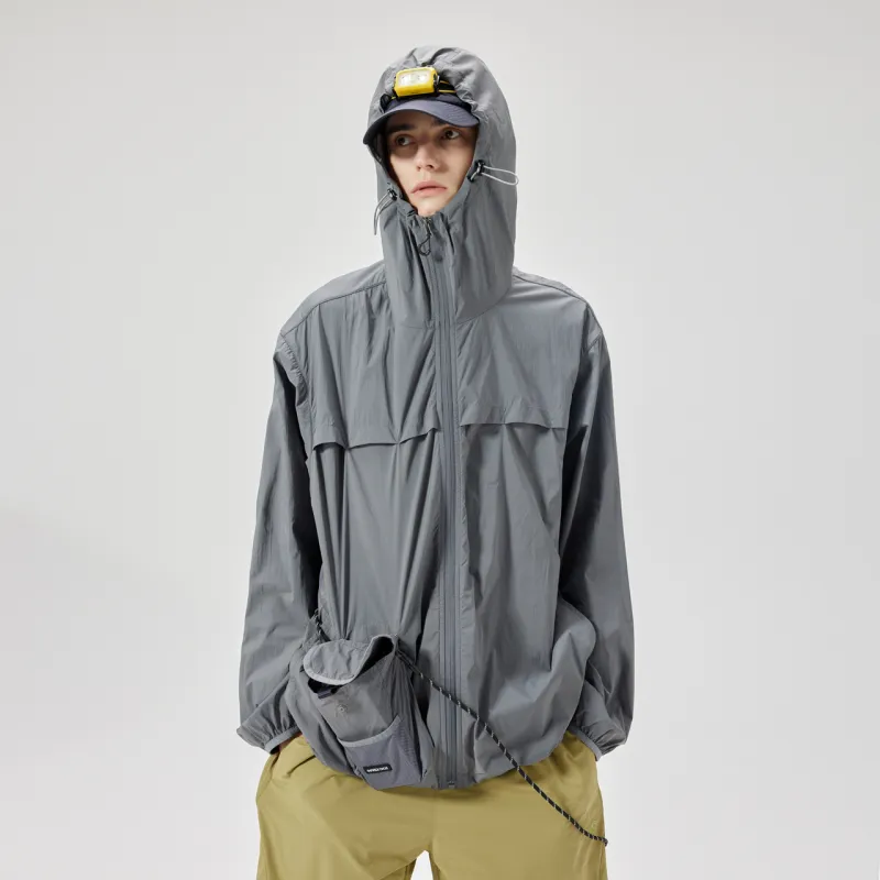 GUUKA TECH Sun Protection Clothing Men's Gray-5