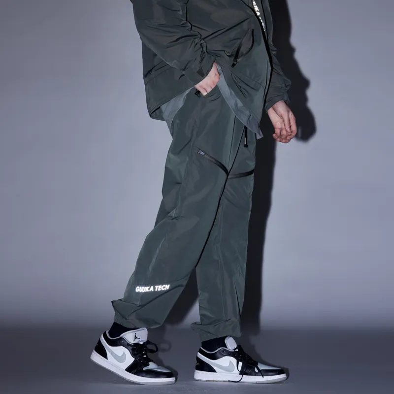 GUUKA TECH Casual Pants Men's Army Green-2