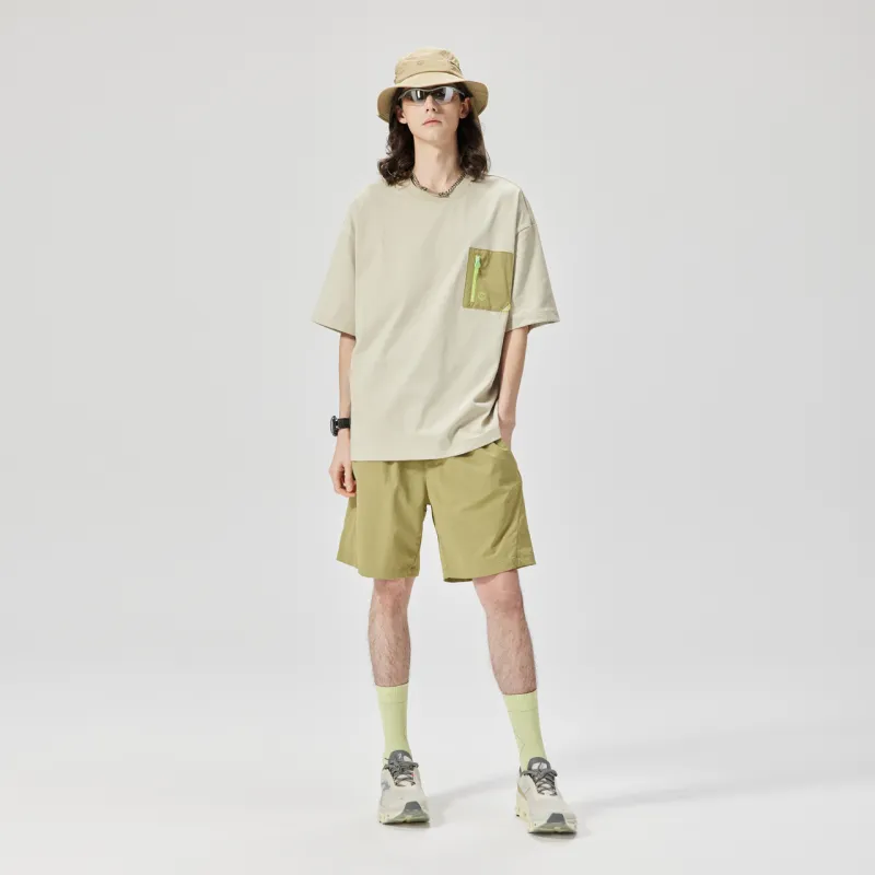 GUUKA TECH Casual Shorts Men's Mustard Green-2
