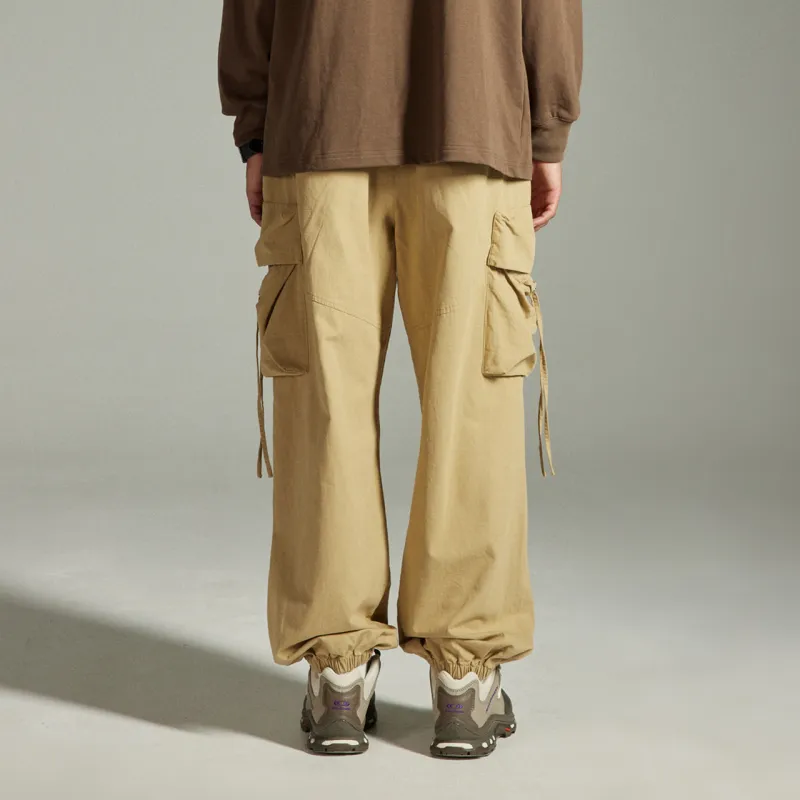 GUUKA TECH Casual Pants Men's Khaki-3