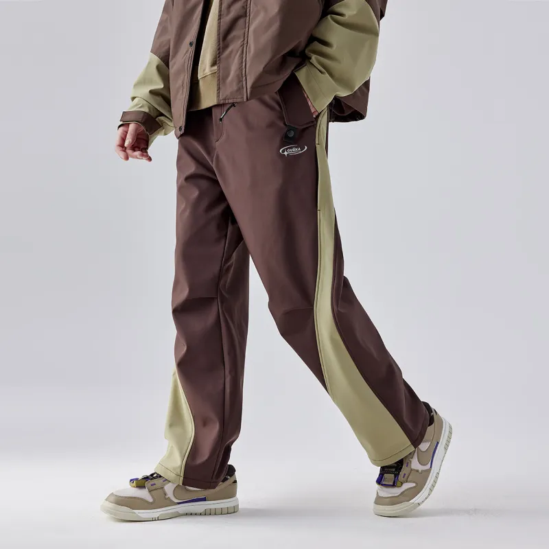 GUUKA TECH Casual Pants Unisex Brown-2