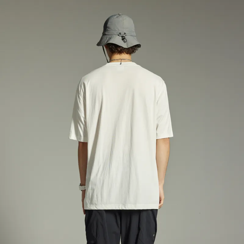 GUUKA TECH T Shirts Men White-2