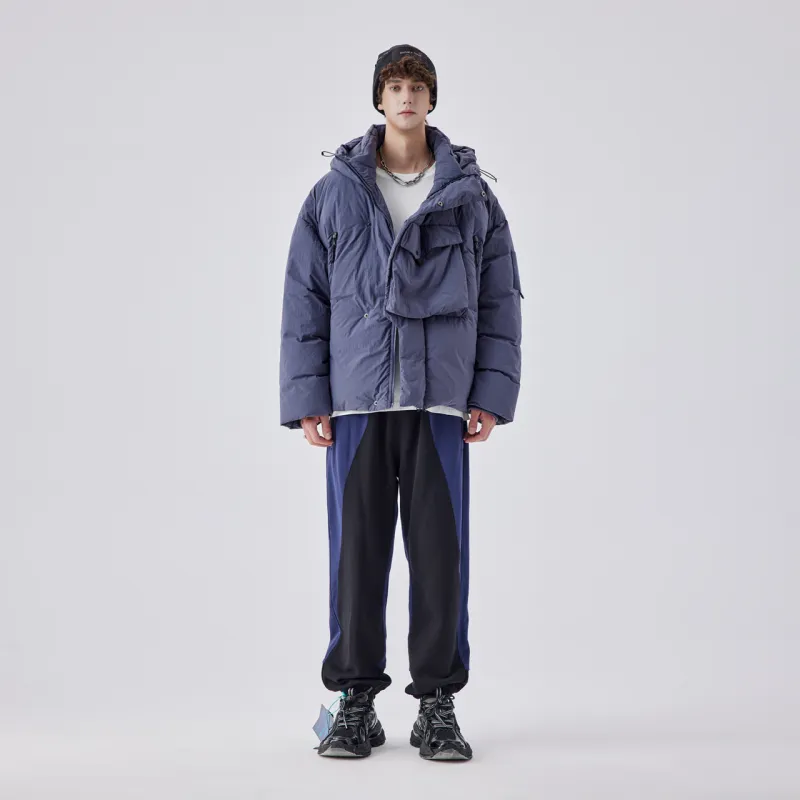 GUUKA TECH Down Jacket Unisex Navy Blue-4
