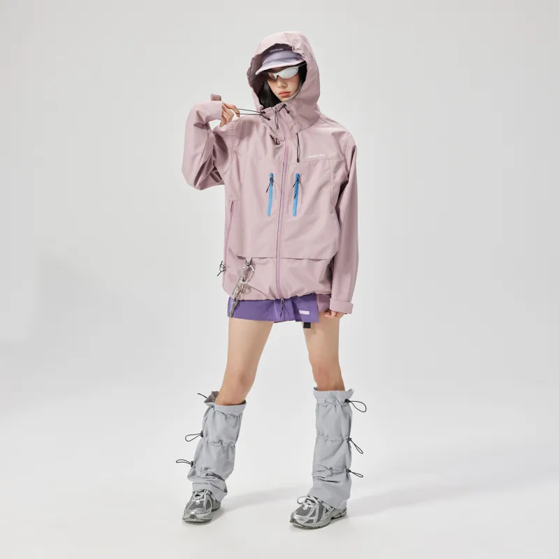 GUUKA TECH Trench Coat Women's Dark Pink-4