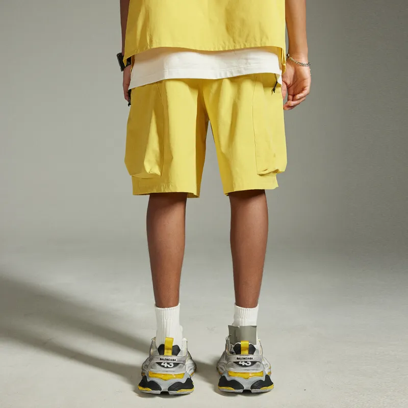 GUUKA TECH Casual Shorts Men's Lemon-4