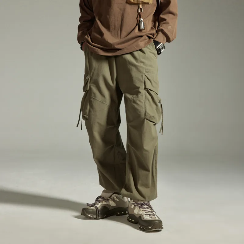 GUUKA TECH Casual Pants Men's Army Green-4