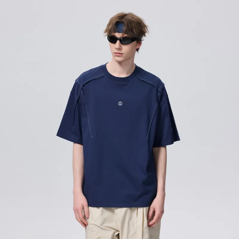 GUUKA TECH T Shirt Men's Dark Blue-2