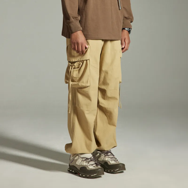 GUUKA TECH Casual Pants Men's Khaki-5