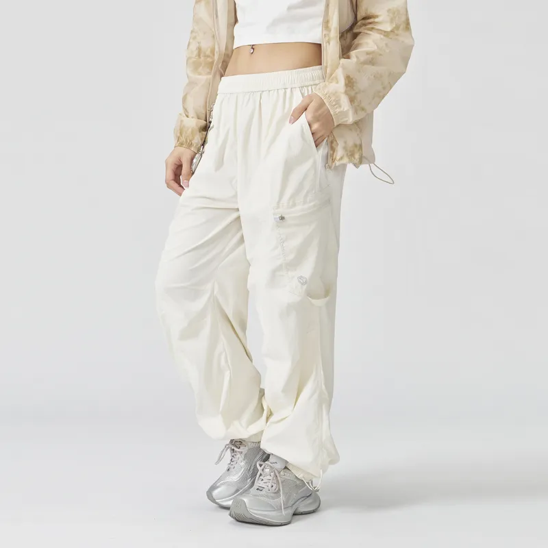 GUUKA TECH Casual Pants Unisex Ecru-7