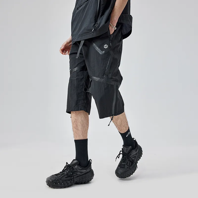 GUUKA TECH Casual Shorts Men's Black-1