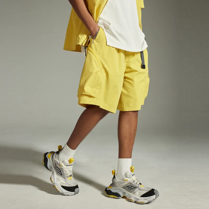 GUUKA TECH Casual Shorts Men's Lemon-5