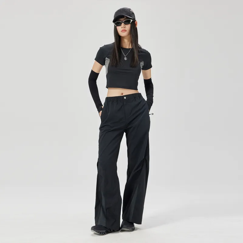 GUUKA TECH Casual Pants Women's Black-3