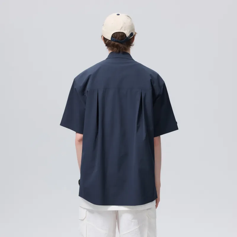 GUUKA TECH Shirt Men's Navy Blue-3