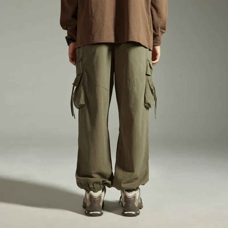 GUUKA TECH Casual Pants Men's Army Green-3