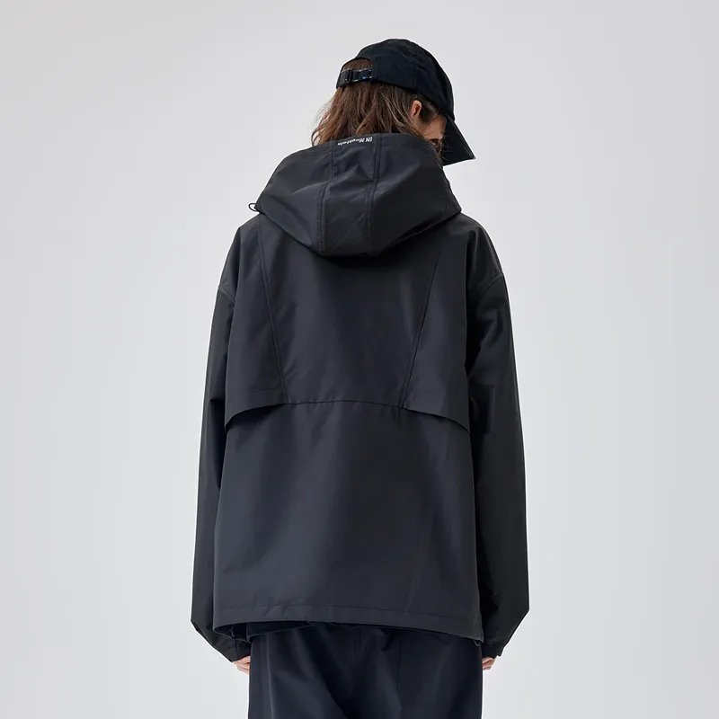 GUUKA TECH Jackets Coats Men's Black-1