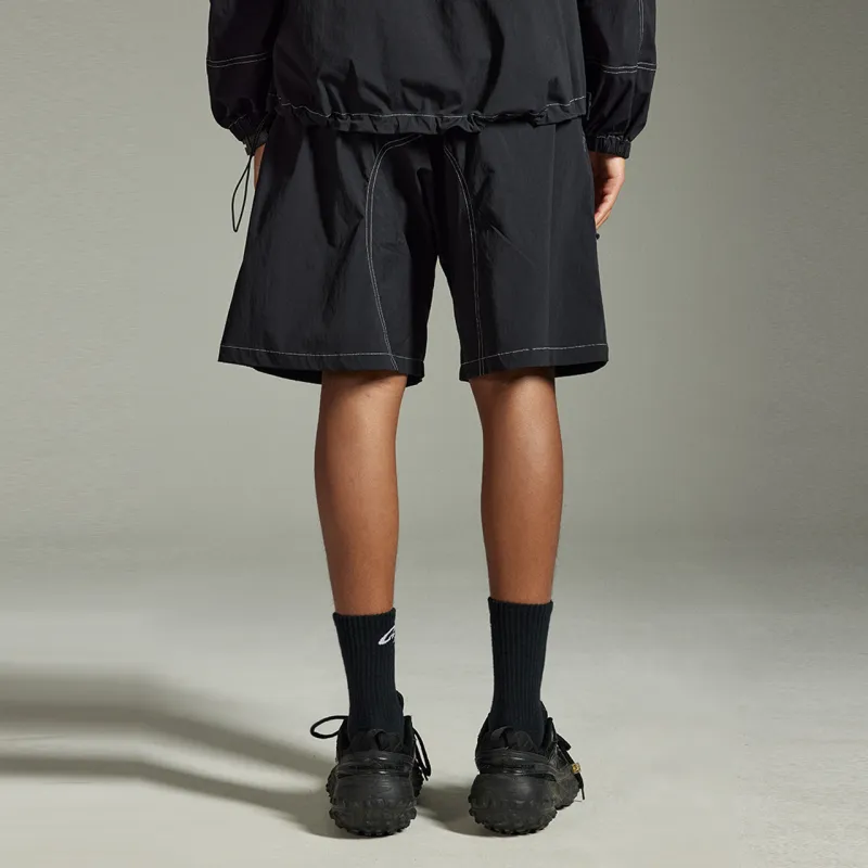 GUUKA TECH Casual Shorts Men's Black-4