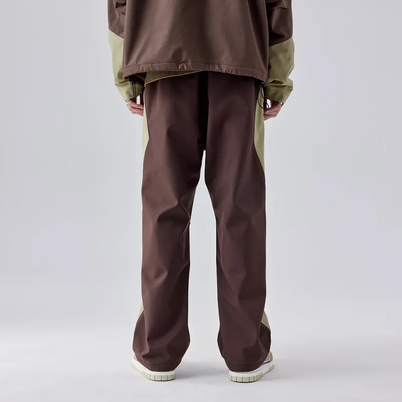 GUUKA TECH Casual Pants Unisex Brown-3