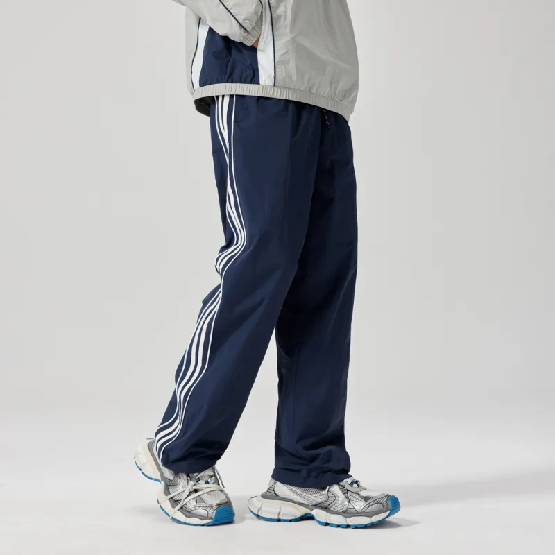 GUUKA TECH Casual Pants Unisex Navy Blue-5