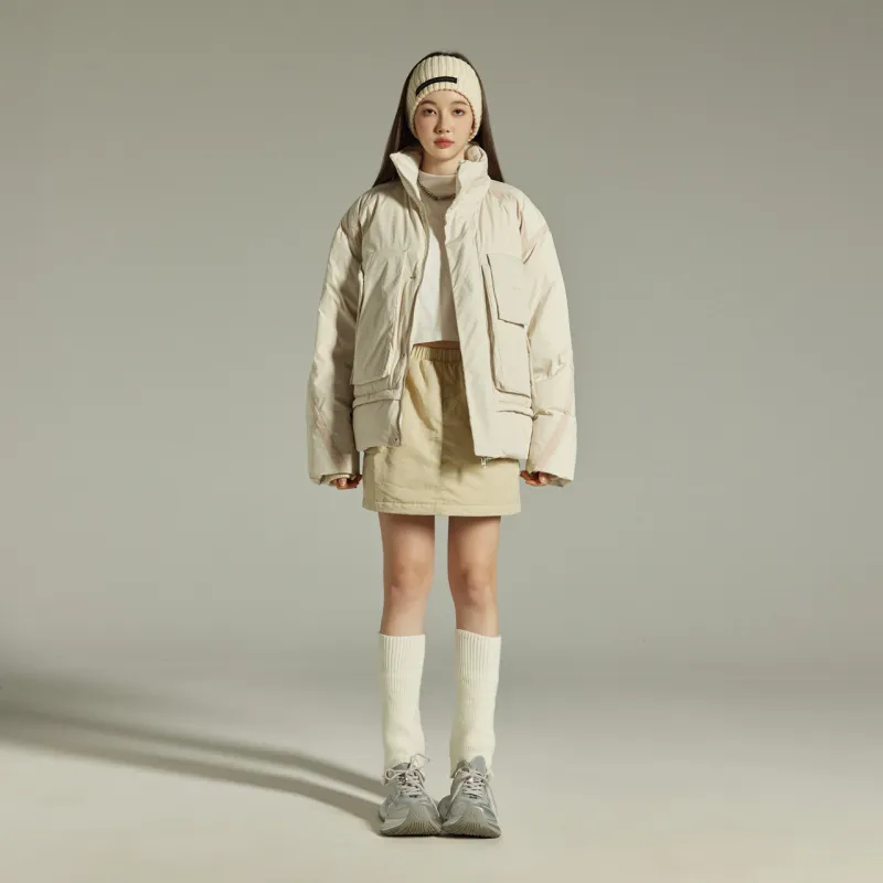 GUUKA TECH Down Jacket Unisex Apricot-2