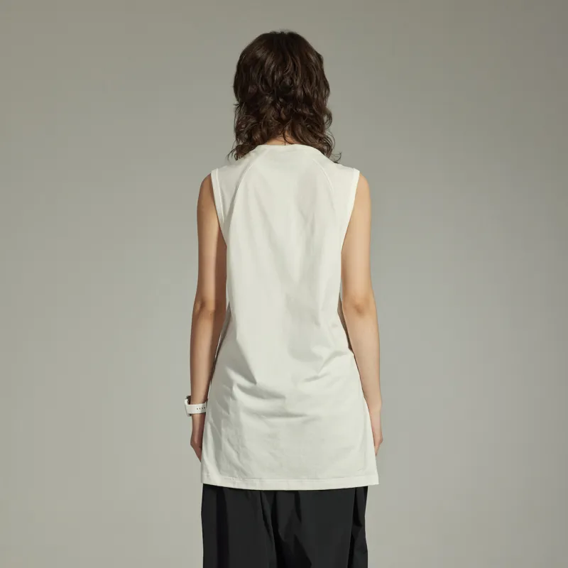 GUUKA TECH Tank Tops Unisex White-3