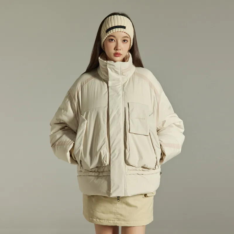 GUUKA TECH Down Jacket Unisex Apricot-3