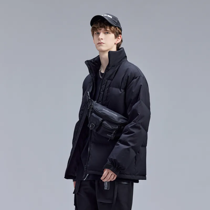 GUUKA TECH Down Jacket Unisex Black-7