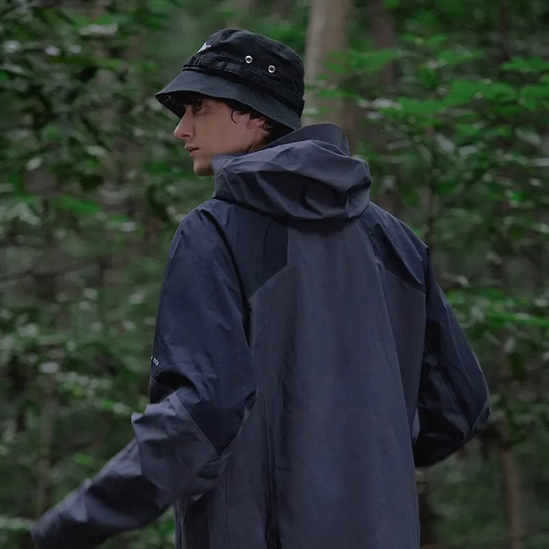 GUUKA TECH Trench Coat Unisex Dark Gray-2