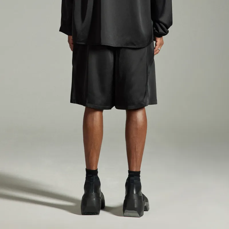 GUUKA TECH Casual Shorts Unisex Black-2