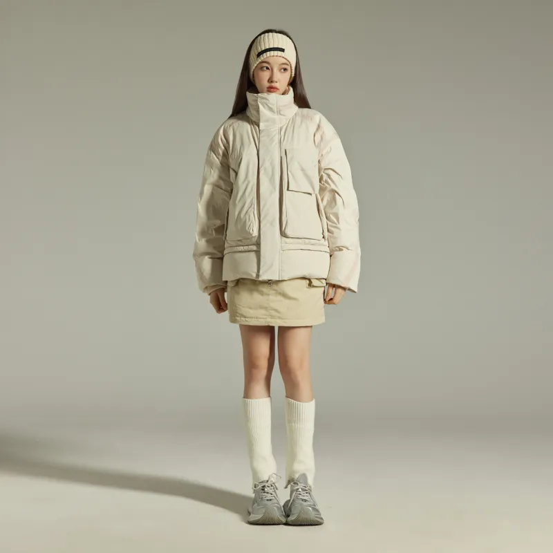 GUUKA TECH Down Jacket Unisex Apricot-4