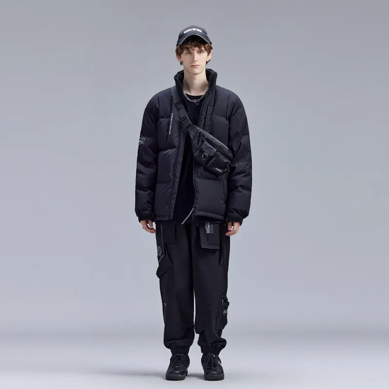 GUUKA TECH Down Jacket Unisex Black-4