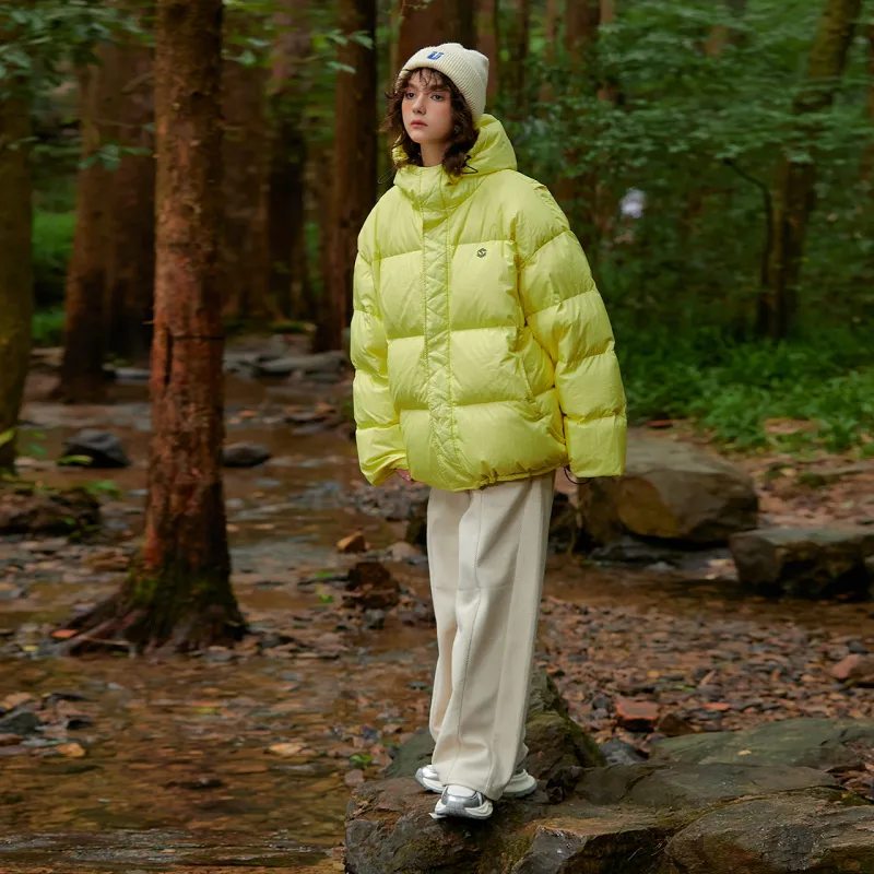 GUUKA TECH Down Jacket Unisex Yellow-4