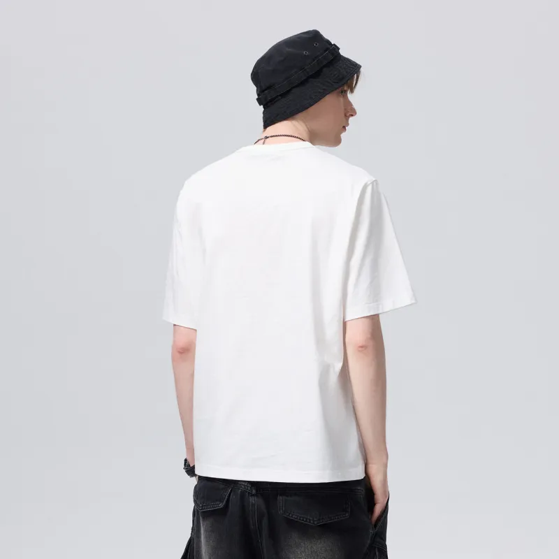 GUUKA TECH T Shirts Men White-3