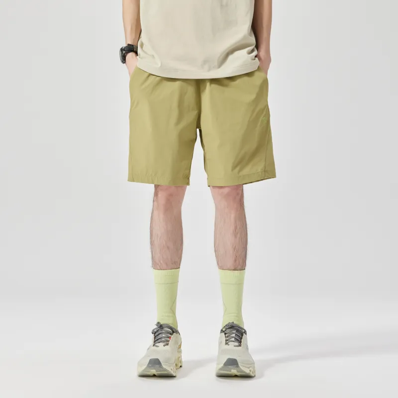 GUUKA TECH Casual Shorts Men's Mustard Green-6